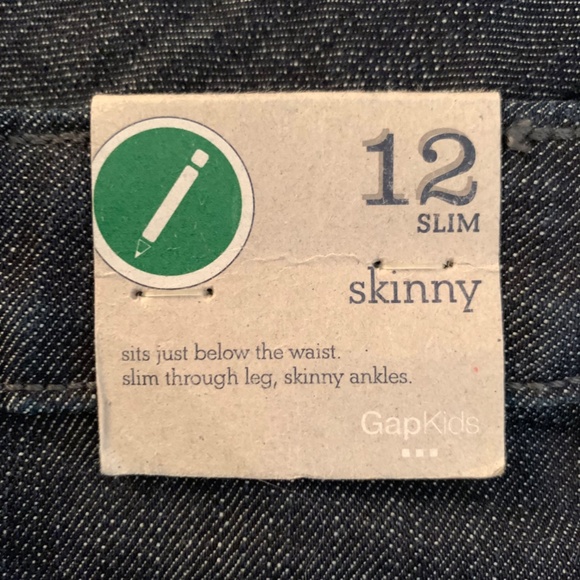 GAP Girls Stretch Skinny Jeans Size 12 Slim - Picture 11 of 11